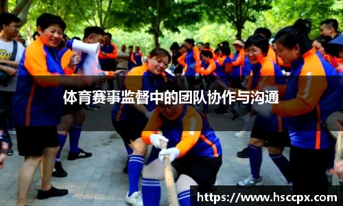 体育赛事监督中的团队协作与沟通